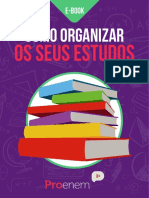 E Book ProEnem Como Organizar Estudos