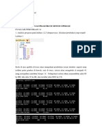 Praktikum Sistem Operasi