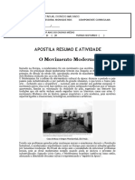 Resumo - 3º Ano - Arquitetura Moderna (18.10 A 23.10)