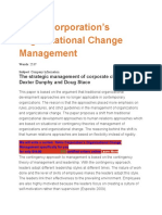 Nokia Corporation's Organizational Change Management