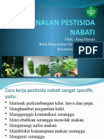 Pengenalan Pestisida Nabati Edit