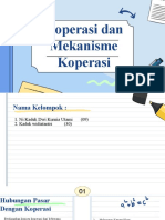 Kelompok 7 Koperasi dan Mekanisme Koperasi