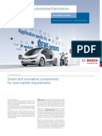 Automotive Electronics: Bosch Mobility Solutions