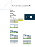 SCM Ejeercicio de Inventarios