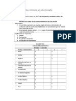 Técnicas e instrumentos de evaluación