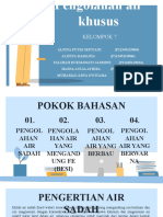 2d3a - Pab - Kelompok 7 - Pengolahan Air Khusus