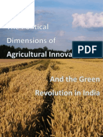 Political Dimensions of Agricultural Innovation and The Green Revolution in India: Paper