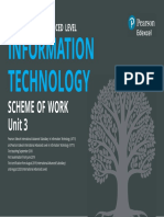 Schemes of Work (IT Unit 3)