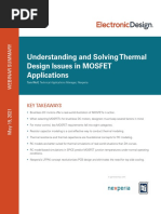 Endeavor - 20210519 - Nexperia - Understanding and Solving Thermal Design Issues in MOSFET Application