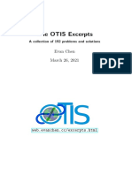 The OTIS Excerpts Problems Solutions (Evan Chen)