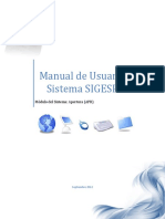 Manual de Usuario Sistema SIGESP Modulo APR