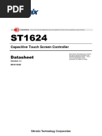 Datasheet: Capacitive Touch Screen Controller