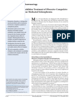 Serotonin Reuptake Inhibitor Treatment of Obsessive-Compulsive Symptoms in Clozapine-Medicated Schizophrenia