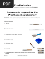 Complete Denture Construction Steps | PDF | Dentures | Dentistry