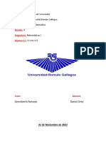 Investigación de Matemática