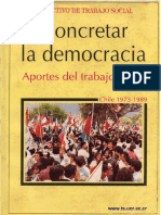 Libro Concretar La Democracia