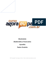 Matematica Financeira - Apostila PedroEvaristo