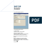SAP F.05: Revaluation Procedures
