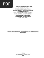 Manual de Normalização - TCC Monografia