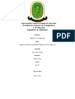 Higiene Personal y Manipulacion Higienica de Los Alimentos