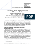 8 Evaluation of Ruminant Chemistry Profile