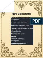Ficha Bibliografica