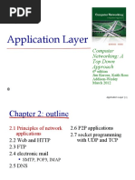 Application Layer: Computer Networking: A Top Down Approach