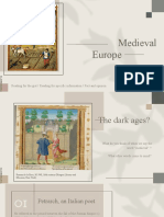 Medieval Europe: Reading For The Gist / Reading For Specific Information / Fact and Opinion