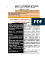 Desarrollo de Un Modelo de Gestión de Riesgos para Central de Abastecimiento Agrícola Con Aglomeraciones Permanentes