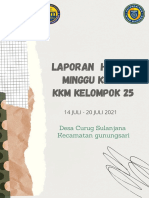 Laporan Harian Minggu 1 Kelompok 25 Curug Sulanjana