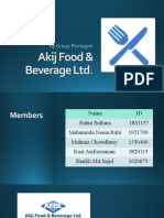 Akij Food & Beverage LTD.: by Group Pentagon