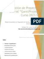 Tutorial Gantt Project