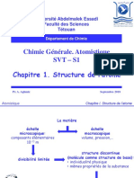 Chapitre I. Structure de L'atome