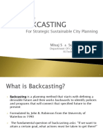 Case Study On Backcasting For Strategic Sustainable City Planning