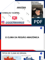 02 - Clima Vegetação Amazônia