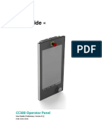 User Guide : CC300 Operator Panel