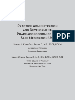 18 WB - CC - Practice - Adminstration - and - Development - Pharmacoeconomics - and - Safe - Medication - Use
