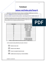 Explication Textalyser