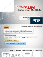 Signals and Systems: CE/EE301