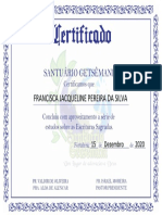 Certificado - Estudo