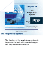 The Respiratory System: Suggested Lecture Presentation