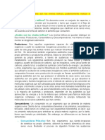 Tarea 13. Niveles Tróficos y Flujo de Energía.