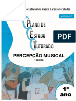 Percepção musical: variações de semicolcheia e compasso composto