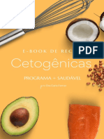 E-book Receitas CETOGÊNICA
