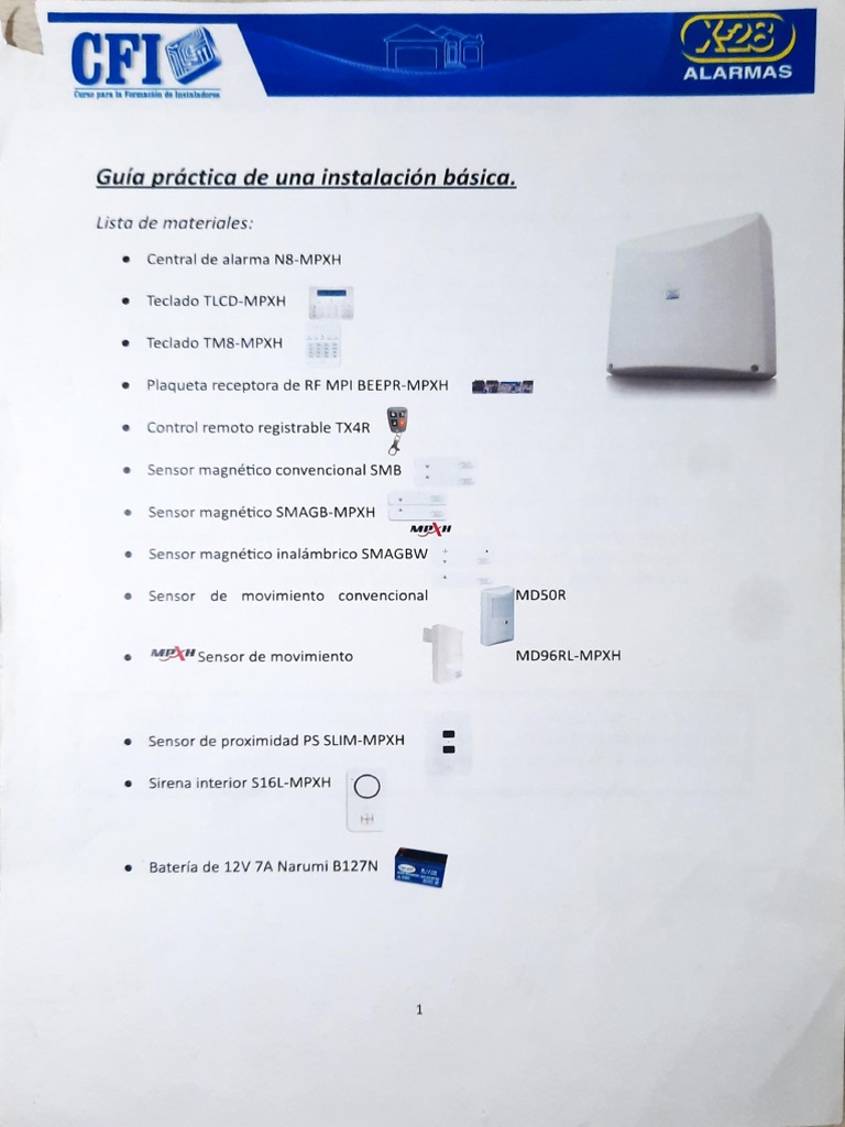X 28 Guia Instalacion Basica | PDF