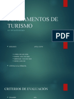 Fundamentos de Turismo