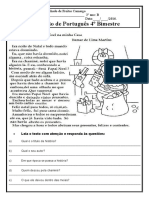 328449848 Prova de Portugues 3º Ano 4º Bimestre