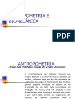 Antropometria e biomecânica na ergonomia