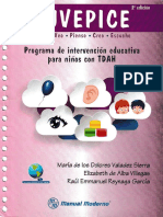 Programa de Intervención Educativa para Niños Con Tdah