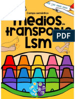 Medios de Transporte LSM Modelo Crayola